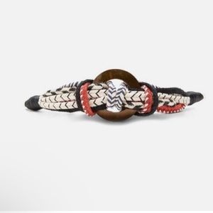 Zara Ethnic Twisted Rope Jute Belt